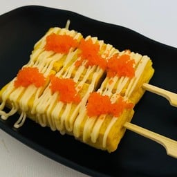 ไข่หวานเสียบไม้ย่างมายองเนส 2 ไม้