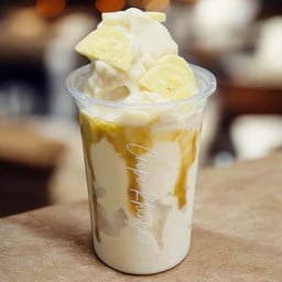 กล้วยหอมนมสดคาราเมลปั่น(อร่อยจริงๆอยากให้ลอง)