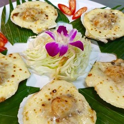 หอยเชลล์อบชีส