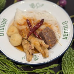 ขนมจีน + น้ำยาป่า