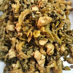 ผัดผักกาดดอง