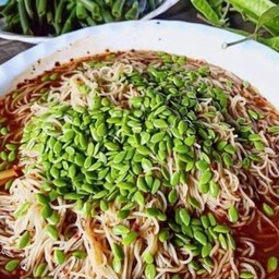 ขนมจีนน้ำผสมกะปิ ปลาร้า