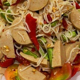 ตำซั่วหมูยอ ไม่ใส่ปลาร้า