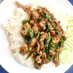 กะเพราเนื้อ