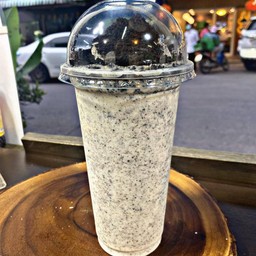 โอริโอนมสดปั่น(โอริโอ้ภูเขาไฟ) 1แถม1