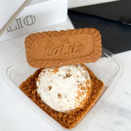 กรีกโยเกิร์ต mix Biscoff