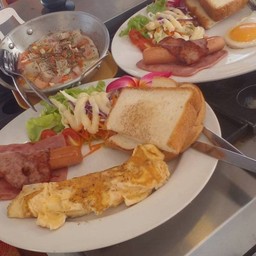 Setอาหารเช้า (ออมเล็ต)