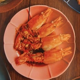กุ้งทอดซอสมะขาม