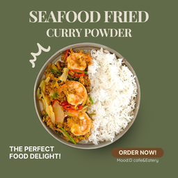 ข้าวผัดผงกระหรี่ซีฟู้ด