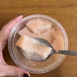 กระท้อนลอยแก้วเกล็ดหิมะ เย็นชื่นใจจริงๆค่ะ