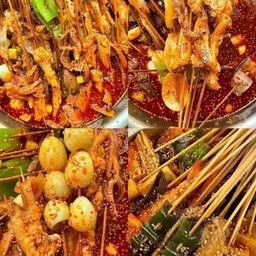 ชุดหมาล่าเสียบไม้