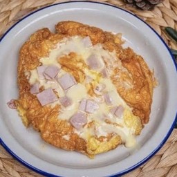 ข้าวไข่เจียว แฮมชีส