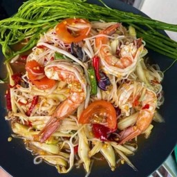 ตำกุ้ง2ใจ