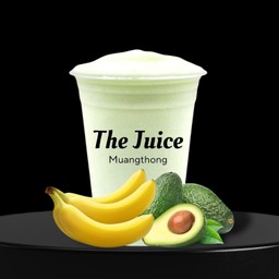 อโวคาโด้นมสด + กล้วย ปั่น