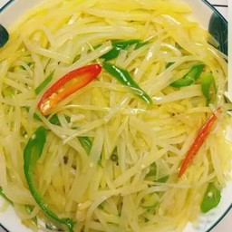 ผัดมันฝรั่งเส้น