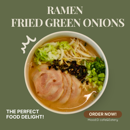 ราเมนซุปกระดูกหมูต้นหอม