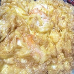 ข้าว+ ไข่เจียวกุ้ง ( ไข่ 2 ฟอง)