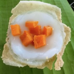 ขนมครกหน้ามันแครอท