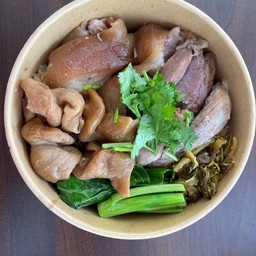 ขาหมูเนื้อหนัง ไส้