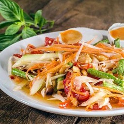 ตำไทยไข่เค็ม