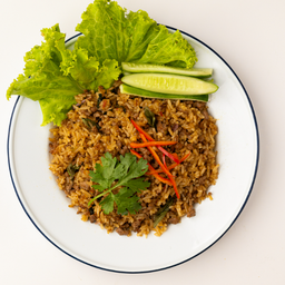 Stir-fried Rice with Beef ข้าวคลุกกะเพราเนื้อสับ