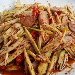 ตำมะม่วงปูปลาร้า