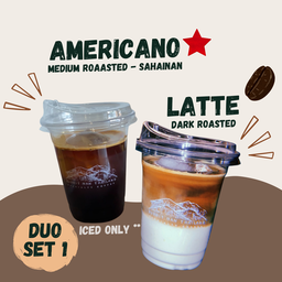 [ลด 10%] Iced Americano + Iced Latte