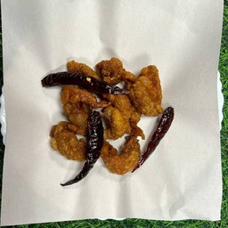 หนังไก่ทอด