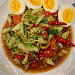 ตำแตงไข่ต้ม