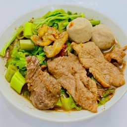 ก๋วยเตี๋ยวน้ำตก(เนื้อ)