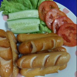 ไส้กรอกไก่หนังกรอบ มินิ