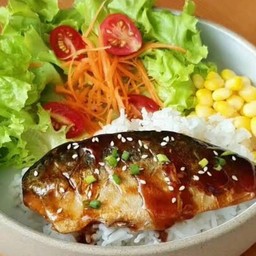 ข้าวปลาซาบะ ซอสเทอริยากิ