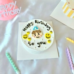 For boy (ระบุข้อความหน้าเค้กได้)