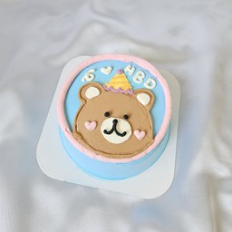 พี่หมี (ระบุข้อความหน้าเค้กได้)