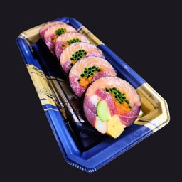 No Rice Sashimi maki  6 ชิ้น