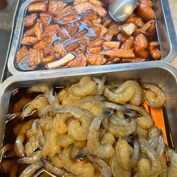 กุ้ง+มอล ดอง 30 ชิ้น พร้อมน้ำจิ้มซีฟู้ด