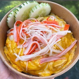 ข้าวไข่ข้นปูอัดเบนโตะ