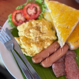 Scrambled eggs Breakfast Set