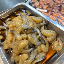 กุ้งดอง 30 ตัว พร้อมน้ำจิ้มซีฟู้ด