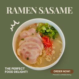 ราเมนซุปกระดูกหมูและงา