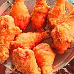 น่องไก่ชุบแป้งทอด