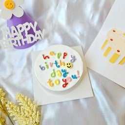 Colorful (ระบุชื่อบนหน้าเค้กได้)