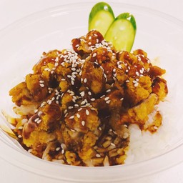 ข้าวไก่กรอบทอริยากิ