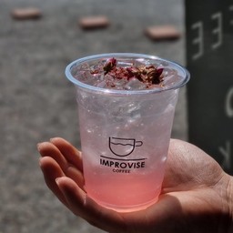Rose Lychee Soda