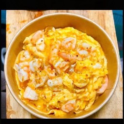 ข้าวไข่ข้นกุ้ง