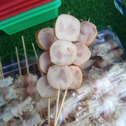 สเต็กหมูผสมไก่