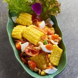 ตำข้าวโพดไข่เค็ม