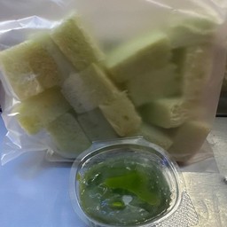 ขนมปังอบไอน้ำ+สังขยา