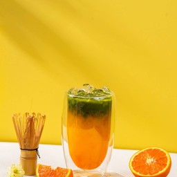 Matcha Orange Juice