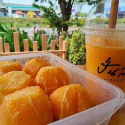 ส้มแมนดารินปั่นสด